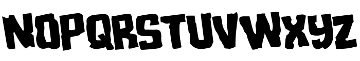 Monster Hunter Rotated Font UPPERCASE