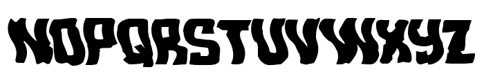 Monster Hunter Warped Font LOWERCASE