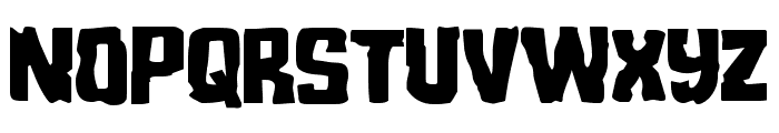 Monster Hunter Font UPPERCASE