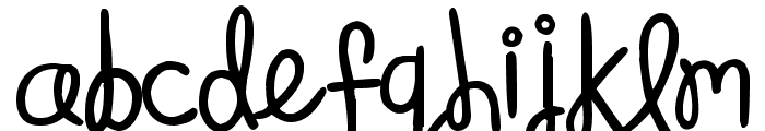 Monster Paparazzi Font LOWERCASE