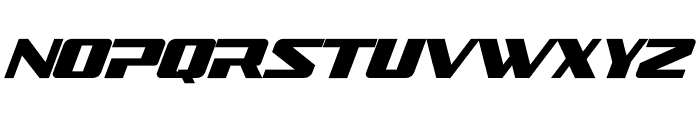 Monster Racing Font UPPERCASE