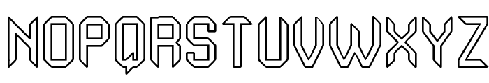 Monster oF South Hollow St Font UPPERCASE