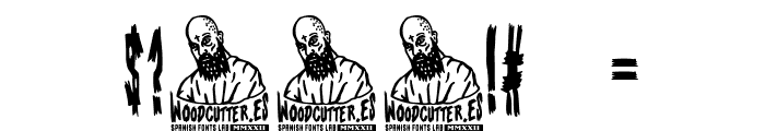 Monster of Trailer Park Font OTHER CHARS