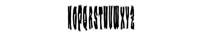 Monster of Trailer Park Font LOWERCASE