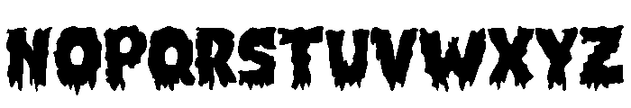 Monster of the Swamp Font UPPERCASE