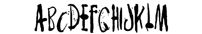 MonsterChild Font LOWERCASE