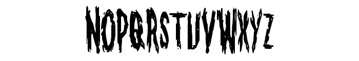 Monsterama Condensed Font LOWERCASE