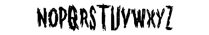 Monsterama Regular Font UPPERCASE