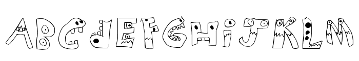 Monsterfont Regular FONT