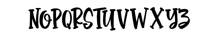 Monstora Regular Font UPPERCASE