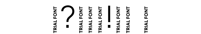 Mont Blanc-Trial Light Font OTHER CHARS