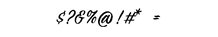 Montagne Script Free Demo Regular Font OTHER CHARS