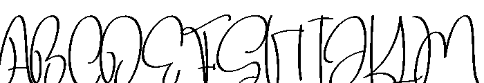 Montana2 Font UPPERCASE