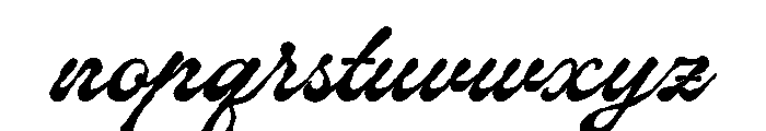 Montella Cracken Font LOWERCASE