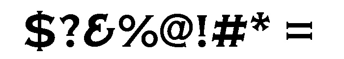 Montenegrin Gothic One Regular Font OTHER CHARS
