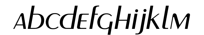 MontereyFLF-Italic Font LOWERCASE