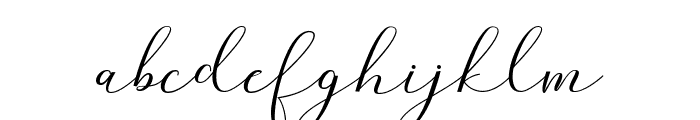 Montine Font LOWERCASE