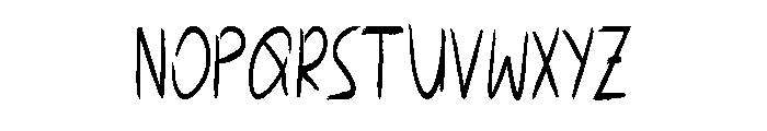 Montiss Font UPPERCASE