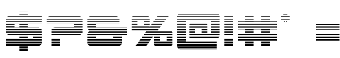 Montroc Gradient Font OTHER CHARS
