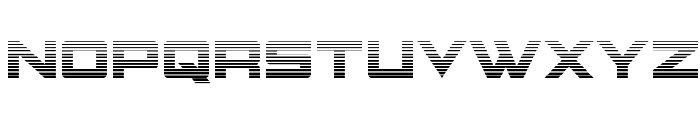 Montroc Gradient Font UPPERCASE