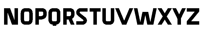 Montsalvat Black Regular Font LOWERCASE