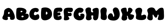 Moochi Jelly Font UPPERCASE