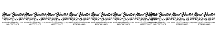 Mood Booster Demo Font OTHER CHARS