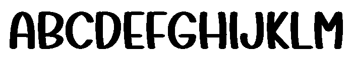 Mood Booster Font UPPERCASE