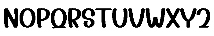 Mood Booster Font UPPERCASE