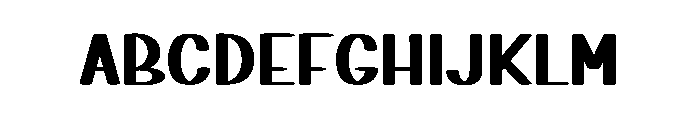 Mood Today Font UPPERCASE
