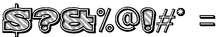 Moogalator Font OTHER CHARS