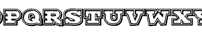 Moogalator Font UPPERCASE