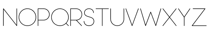 Moon 2.0 Light Font UPPERCASE
