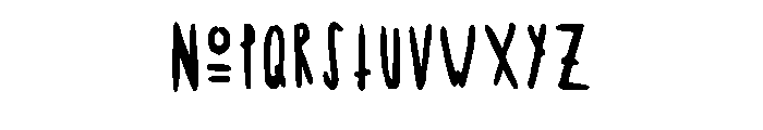 Moon Magick Regular Font LOWERCASE
