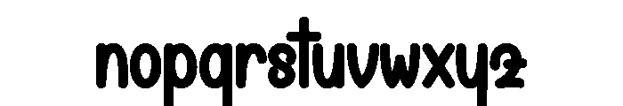 Moon Night1 Font LOWERCASE