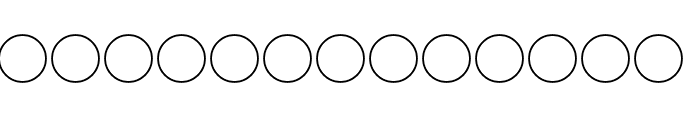 Moon-Phases Font UPPERCASE