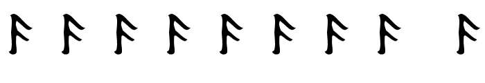 Moon-Runes Font OTHER CHARS