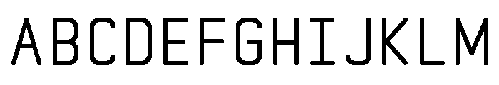 MoonGloss Display Medium Font UPPERCASE