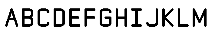 MoonGloss Display Thick FONT