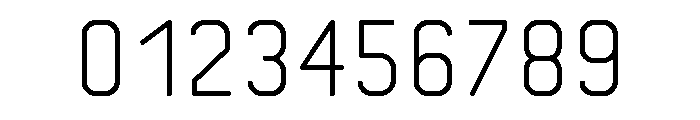 MoonGloss Display Thin Font OTHER CHARS