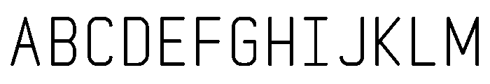 MoonGloss Display Thin FONT