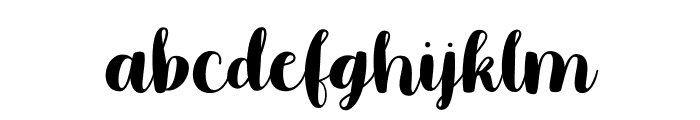 Moonbright Demo Font LOWERCASE
