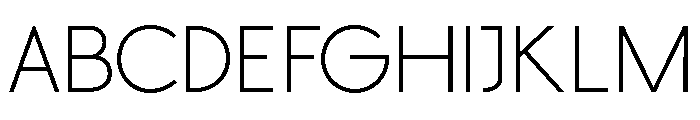 Moonglade DEMO Light FONT