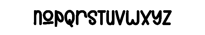 Moonlight Drawing Font LOWERCASE