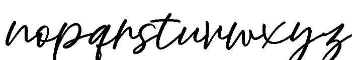 Moonlight Dreaming Free Regular Font LOWERCASE