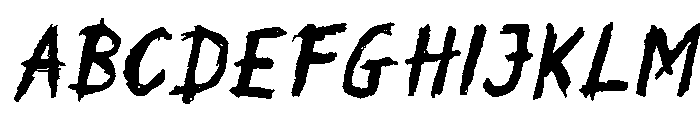 Moonlit Flow Italic FONT