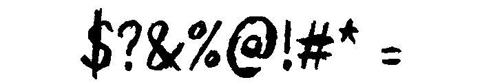 Moonlit Flow Font OTHER CHARS