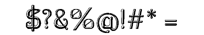Moonlit Horta Regular Font OTHER CHARS