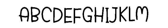 Moonnight Font UPPERCASE