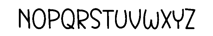 Moonnight Font UPPERCASE